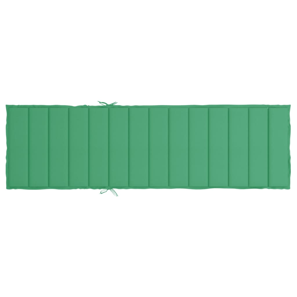 hynde til liggestol 200x70x3 cm oxfordstof grøn