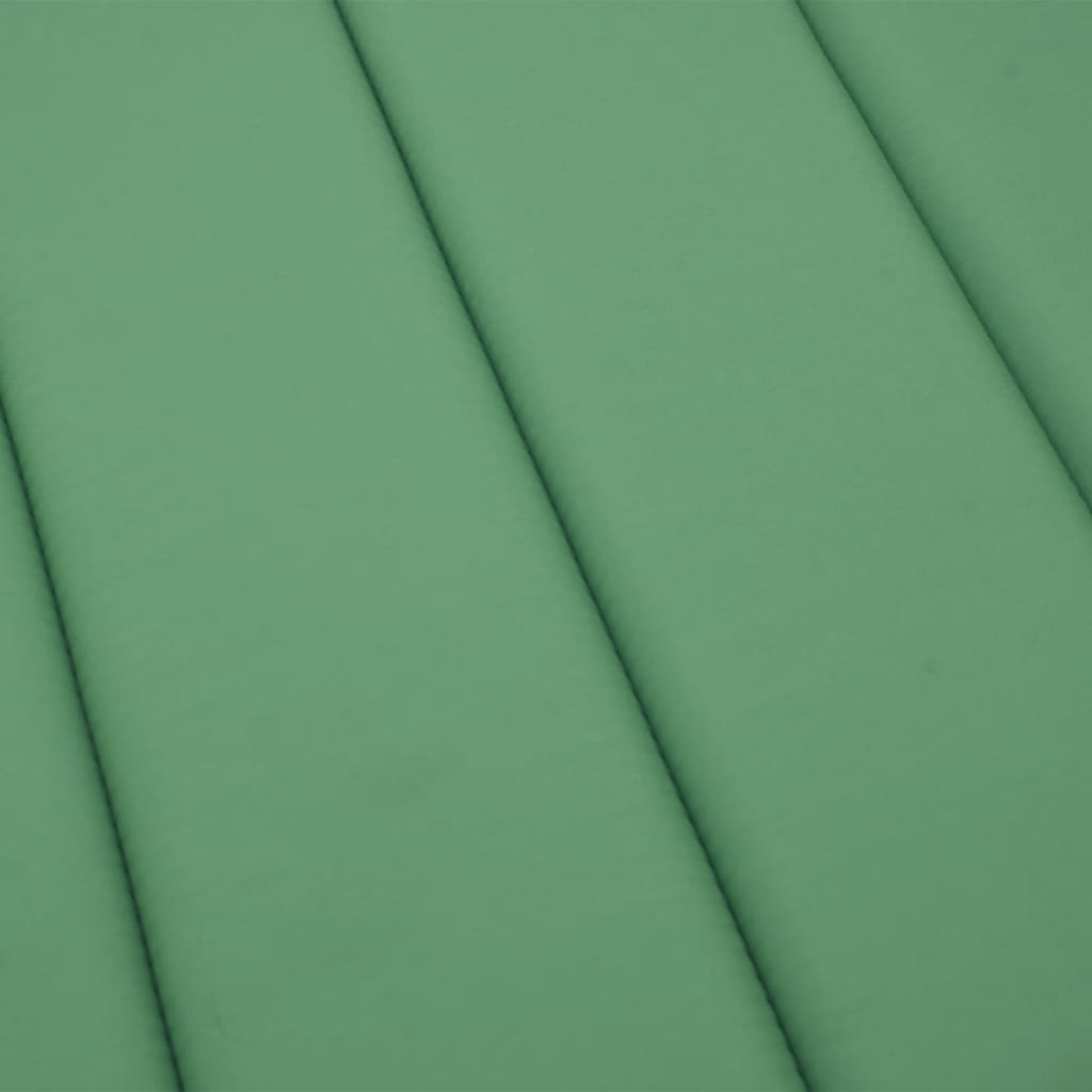 hynde til liggestol 200x70x3 cm oxfordstof grøn