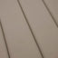 hynde til liggestol 200x70x3 cm oxfordstof gråbrun