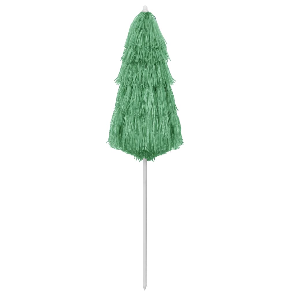 Hawaii-strandparasol 180 cm grøn