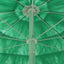 Hawaii-strandparasol 180 cm grøn