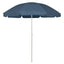 strandparasol 240 cm blå