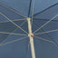 strandparasol 240 cm blå