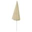strandparasol 300 cm sandgul