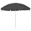 strandparasol 300 cm antracitgrå