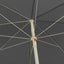 strandparasol 300 cm antracitgrå