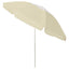 strandparasol 240 cm sandgul