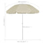 strandparasol 300 cm sandgul