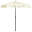 strandparasol 180x120 cm sandgul
