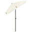 strandparasol 180x120 cm sandgul
