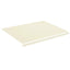 udskiftningsdug til markise 450x350 cm polyester cremefarvet