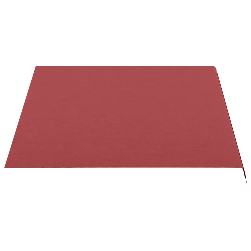 udskiftningsdug til markise 3,5x2,5 m polyester bordeauxfarvet