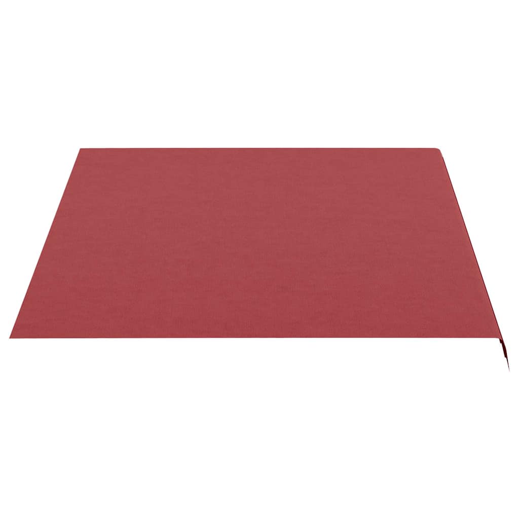 udskiftningsdug til markise 4x3 m polyester bordeauxfarvet