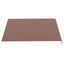 udskiftningsdug til markise 300x250 cm polyester brun