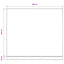 udskiftningsdug til markise 300x250 cm polyester brun