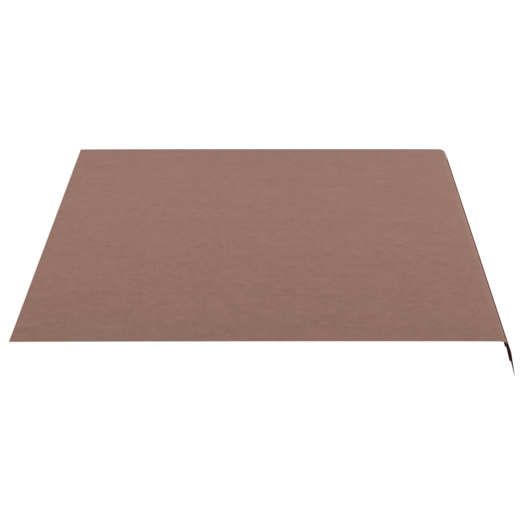 udskiftningsdug til markise 4x3 m polyester brun