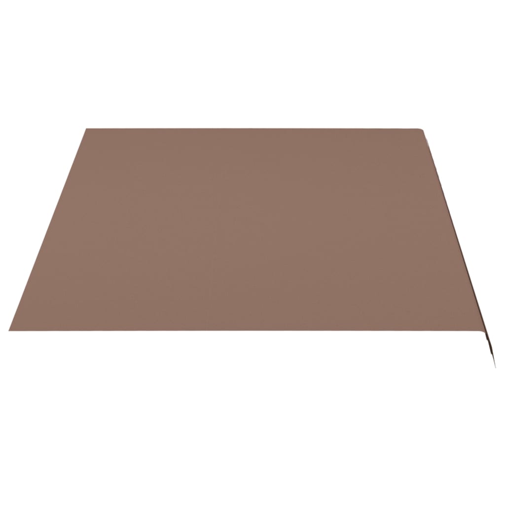 udskiftningsdug til markise 4,5x3 m polyester brun