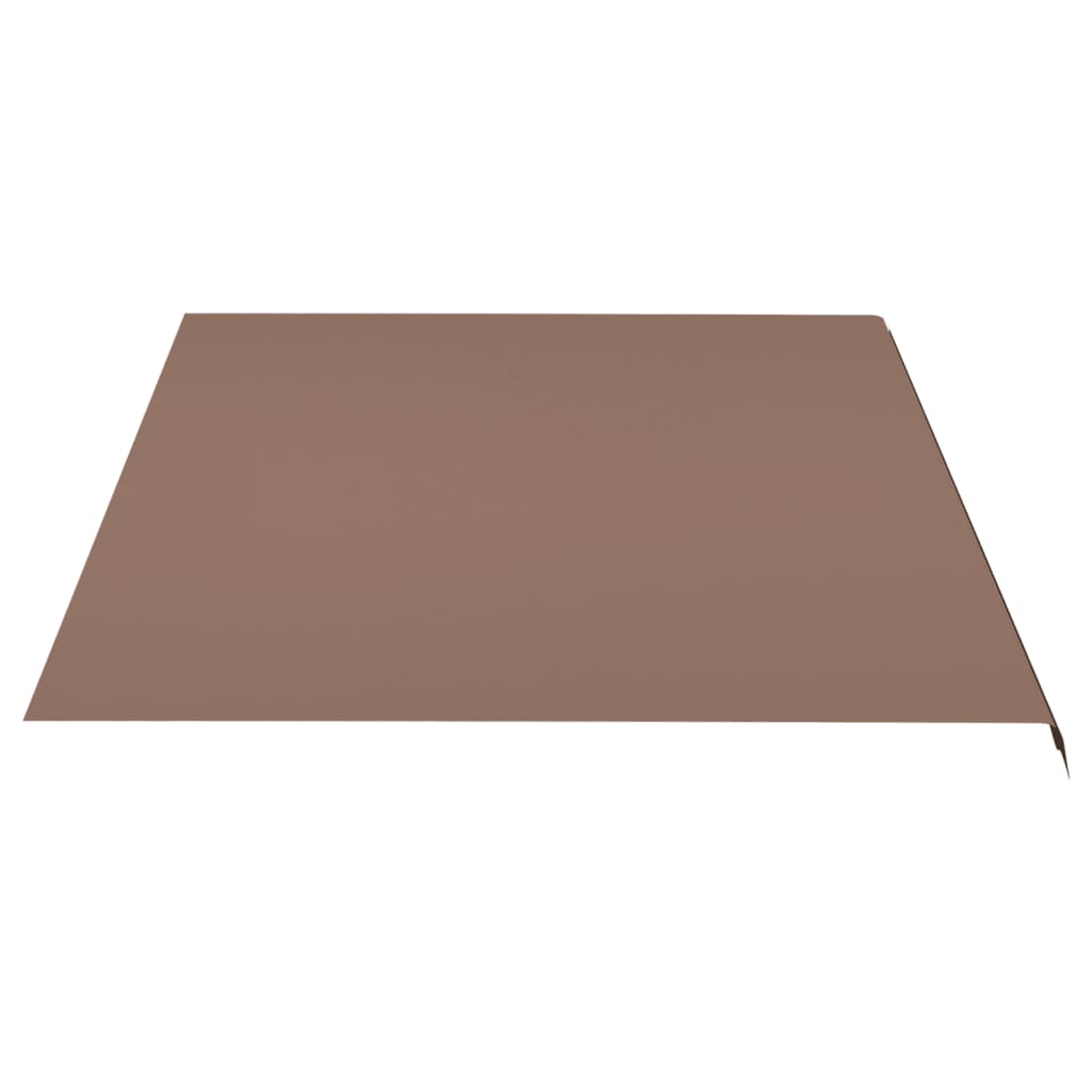 udskiftningsdug til markise 5x3,5 m polyester brun