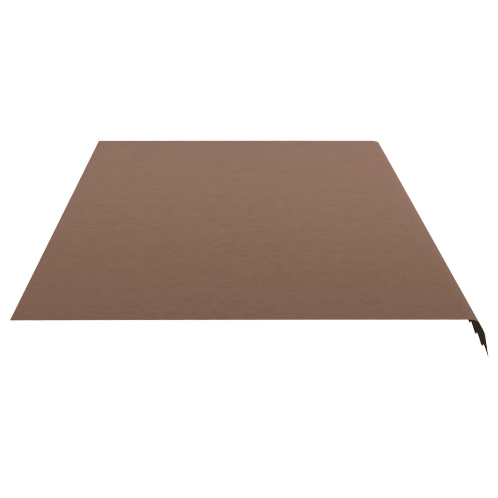 udskiftningsdug til markise 6x3 m polyester brun