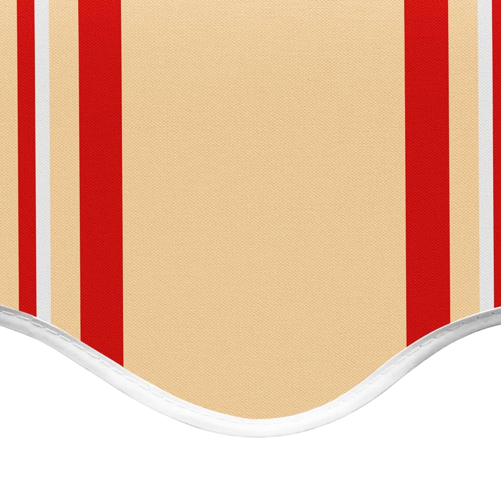 udskiftningsdug til markise 3x2,5 m polyester gul og orange
