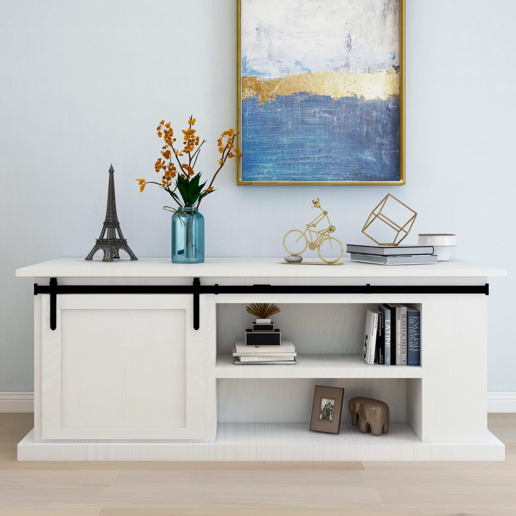 mini-skydelågesæt til skabe kulstofstål 183 cm billede
