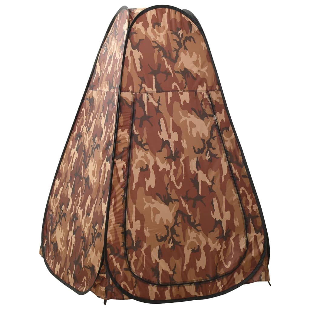 pop-up brusetelt camouflagefarvet billede
