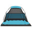 campingtelt 317x240x100 cm blå