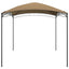 pavillon 3x4x2,65 m 180 g/m² gråbrun