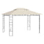 pavillon 4x3x2,7 m 160 g/m² cremefarvet