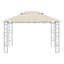 pavillon 4x3x2,7 m 160 g/m² cremefarvet