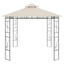 pavillon 4x3x2,7 m 160 g/m² cremefarvet