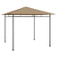 pavillon 3x3x2,7 m 180 g/m² gråbrun