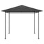 pavillon 3x3x2,7 m 180 g/m² antracitgrå