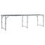 foldbart beer pong-bord med kopper og bolde 240 cm