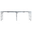 foldbart beer pong-bord med kopper og bolde 240 cm