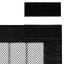 insektnet til dør 2 stk. med magneter 210x90 cm sort