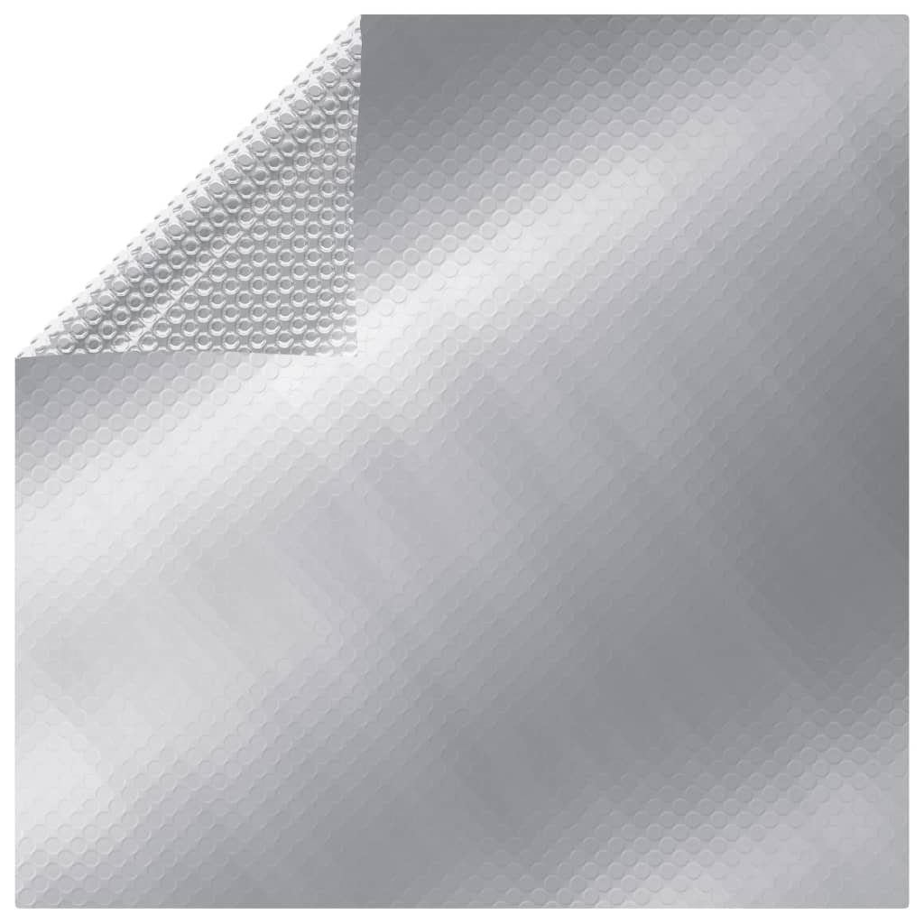 poolovertræk 975x488 cm PE sølvfarvet billede
