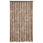 insektgardin 118x220 cm chenille beige og lysebrun