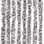 insektgardin 90x200 cm chenille brun og beige