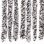 insektgardin 118x200 cm chenille brun og beige