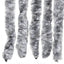 insektgardin 118x200 cm chenille hvid og grå