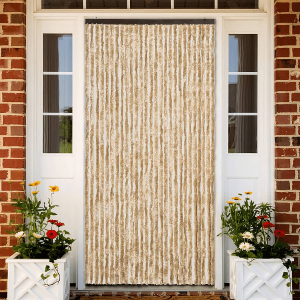 insektgardin 118x200 cm chenille beige
