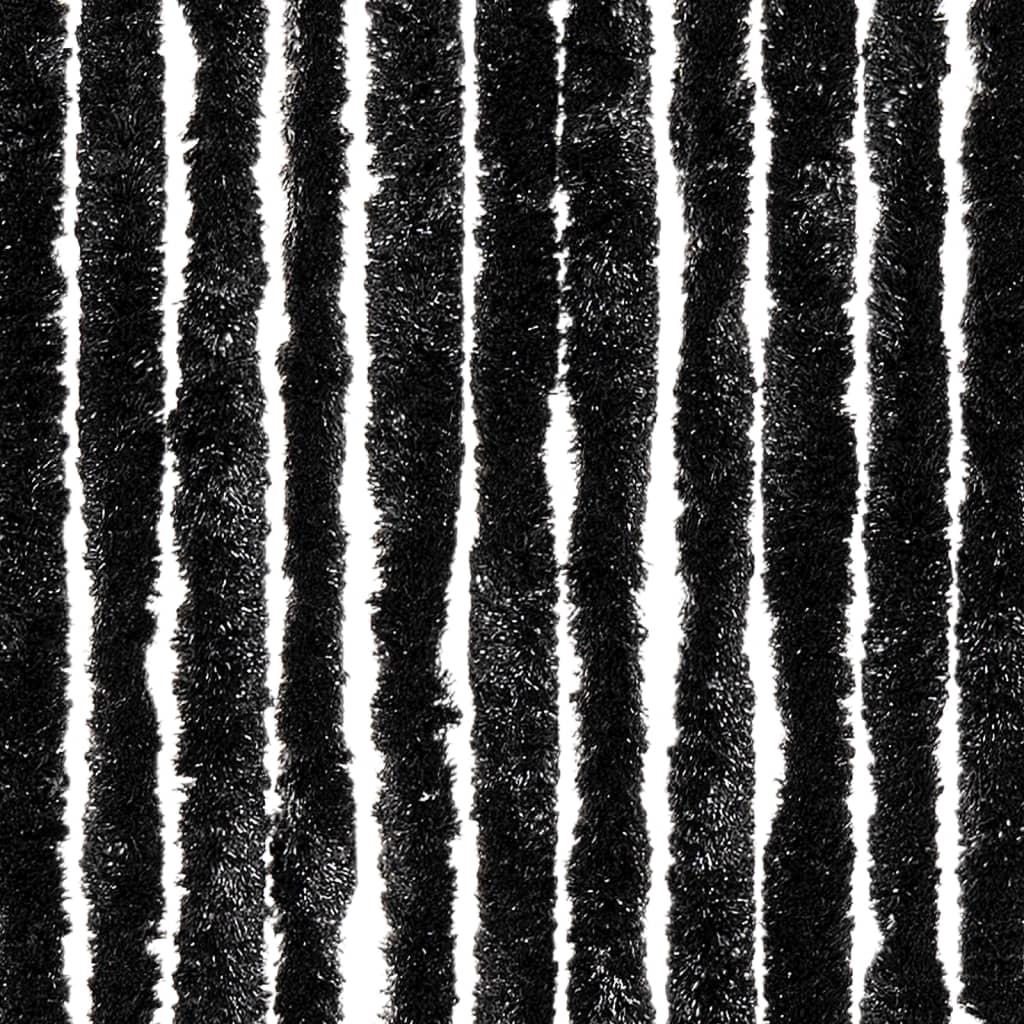 insektgardin 90x200 cm chenille antracitgrå