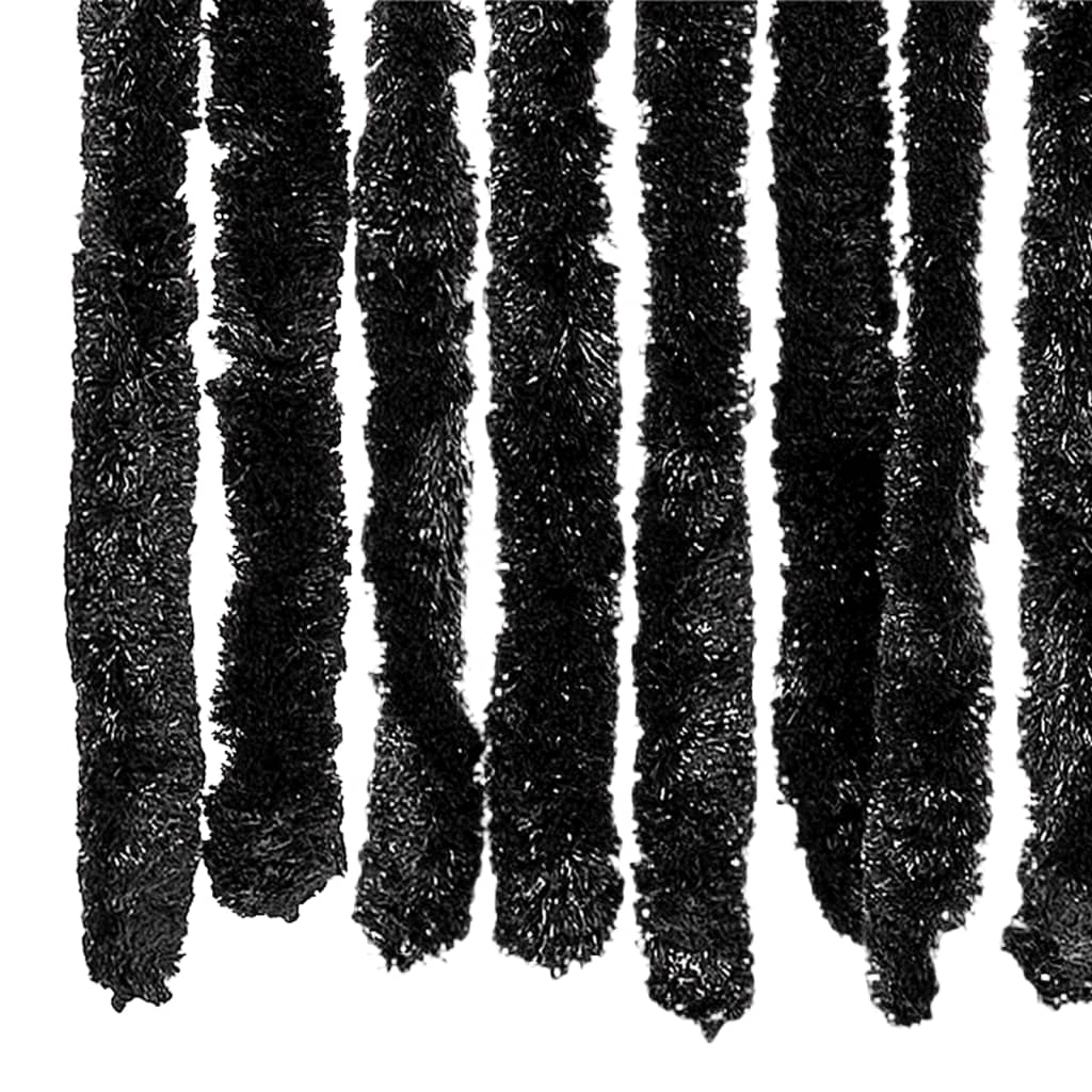 insektgardin 118x200 cm chenille antracitgrå