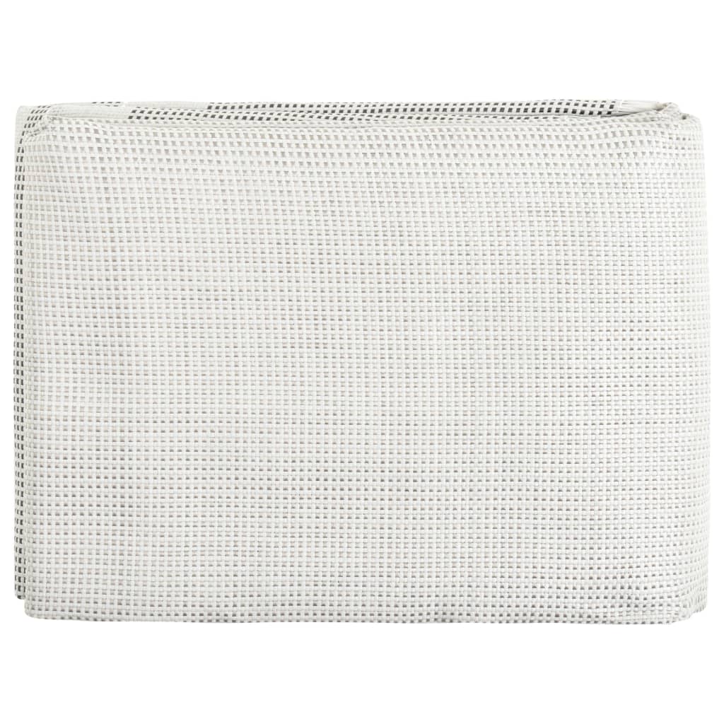 telttæppe 400x250 cm grå
