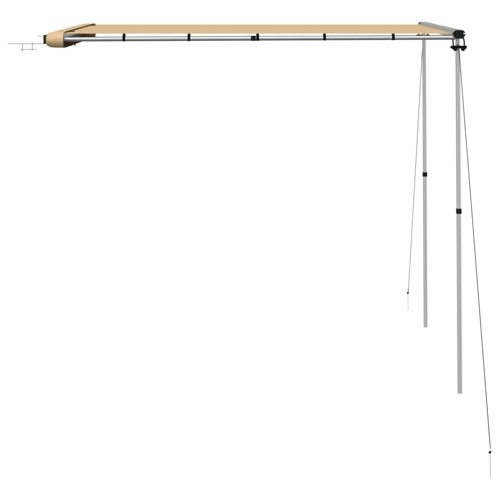 markise til campingvogne 1,8x2,5x2,15 m beige