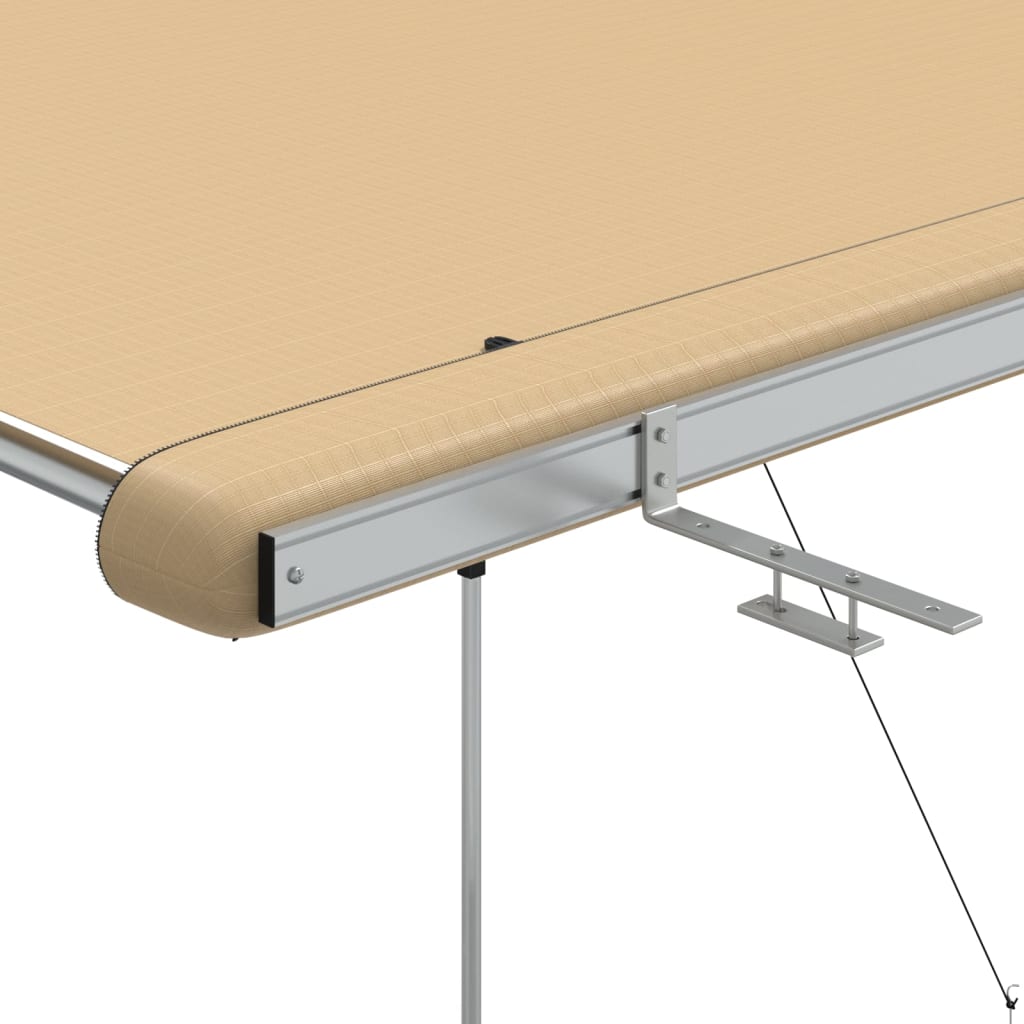 markise til campingvogne 2x2x2,15 m beige