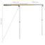 markise til campingvogne 2x2x2,15 m beige