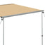 markise til campingvogne 2x2,5x2,15 m beige