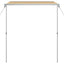 markise til campingvogne 2,4x2x2,15 m beige